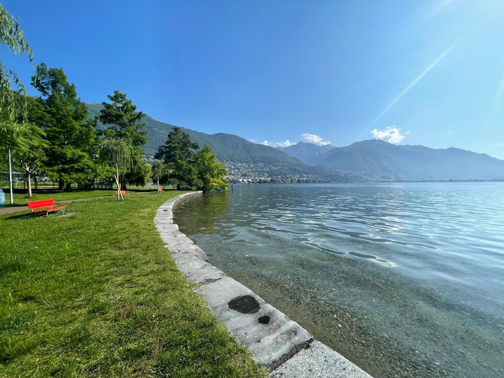 Locarno: Casa Lido Leilighet Eksteriør bilde